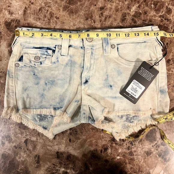 New True Religion Joey Cut Off Denim Jean Short - New With Tags 2023 - Picture 10 of 13